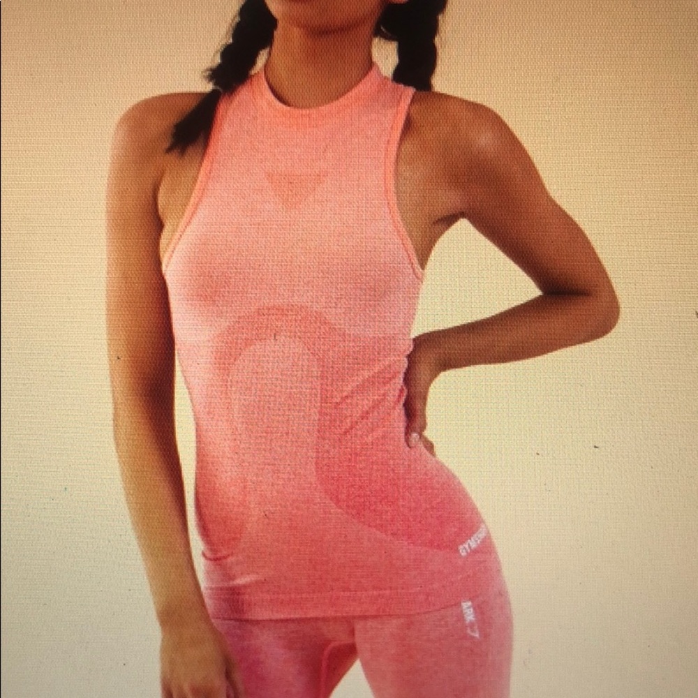 Gymshark ombre seamless vest